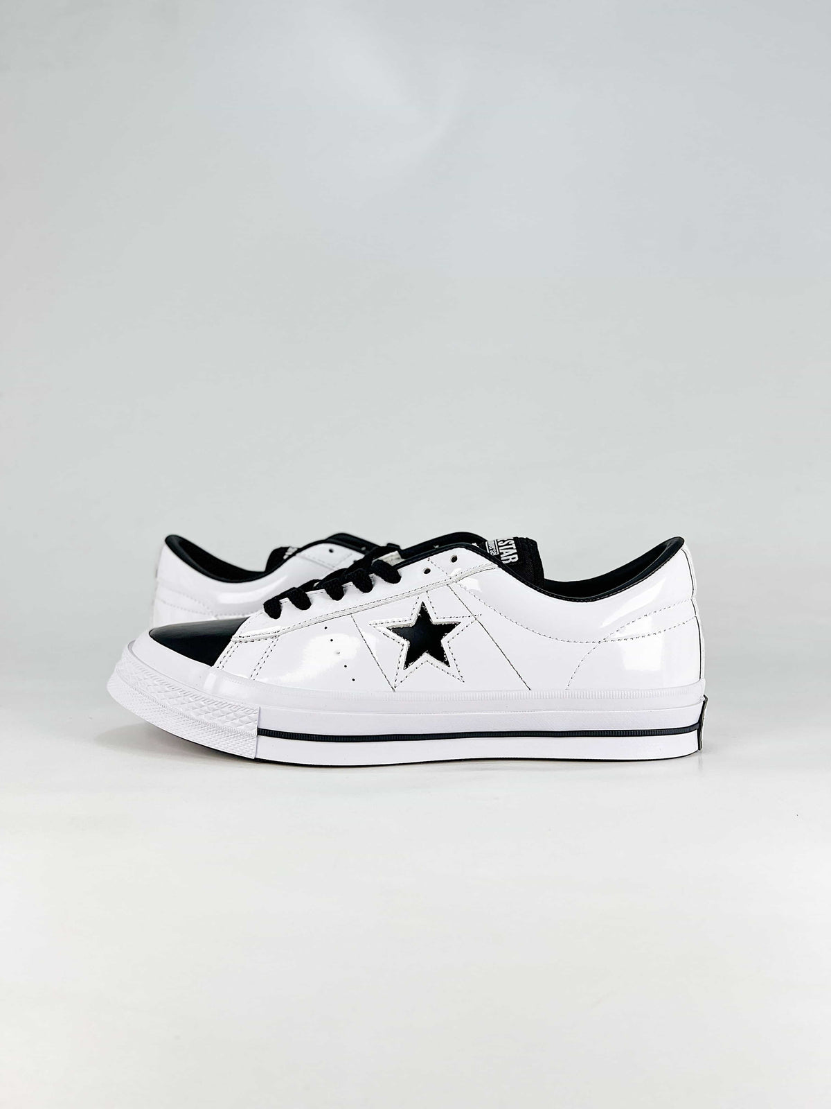 Converse One Star White Black