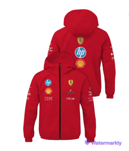 Giacca Scuderia F1 Team Racing rosso