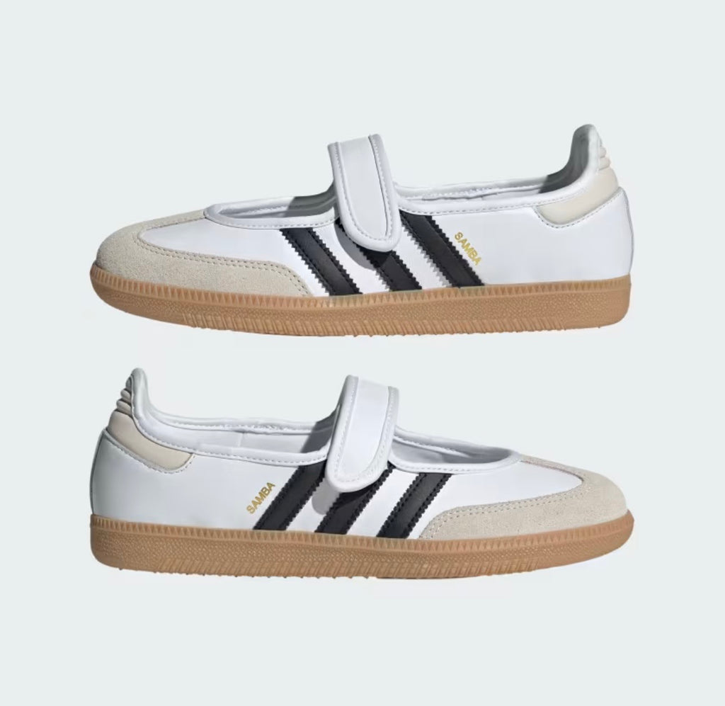 Adidas Originals Samba Jane Cloud White Alumina Core Black
