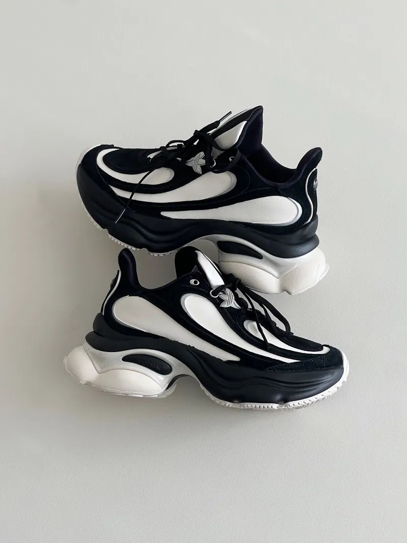 Adidas Originals Ozvenuz CNY Chunky Platform Black White