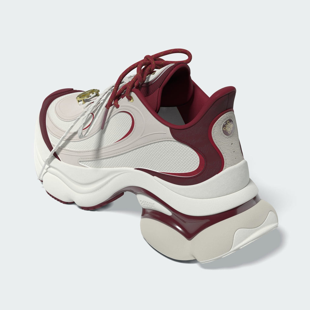 Adidas Originals Ozvenuz CNY Chunky Platform Cloud White Collegiate Burgundy