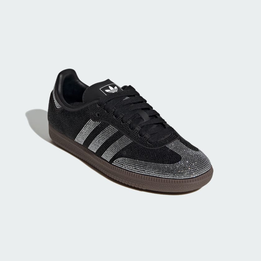Adidas Samba OG Rhinestone Black Silver