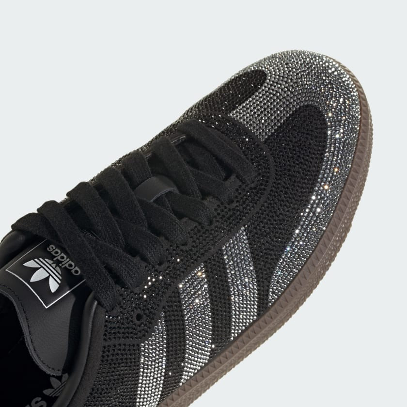 Adidas Samba OG Rhinestone Black Silver