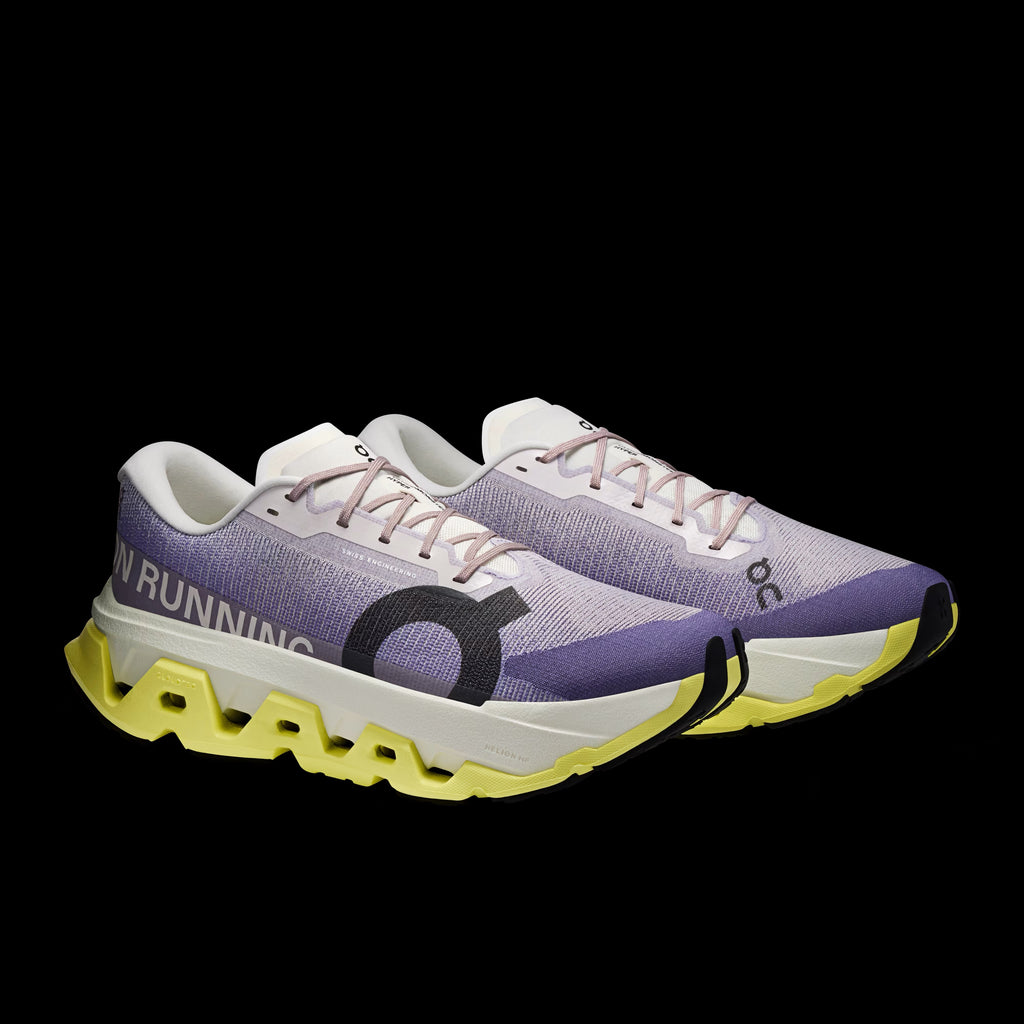 On Cloudmonster 3 Hyper Violet Yellow