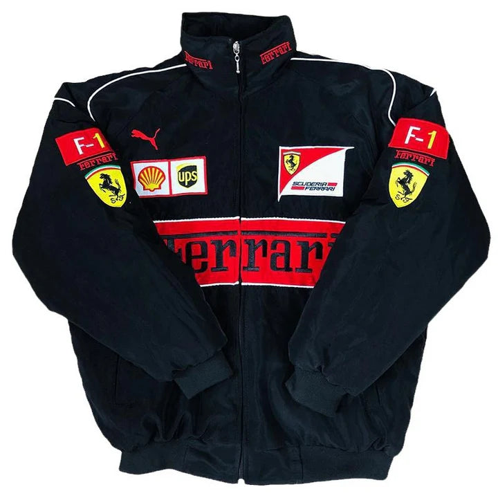 Giacca Ferrari F1 Team, colore nero | Calda, invernale, elegante, unisex