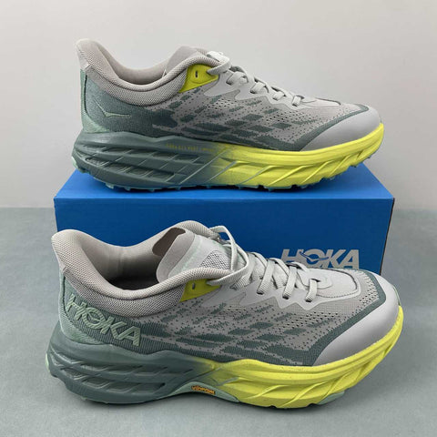 Hoka One Speedgoat 5 grigio giallo