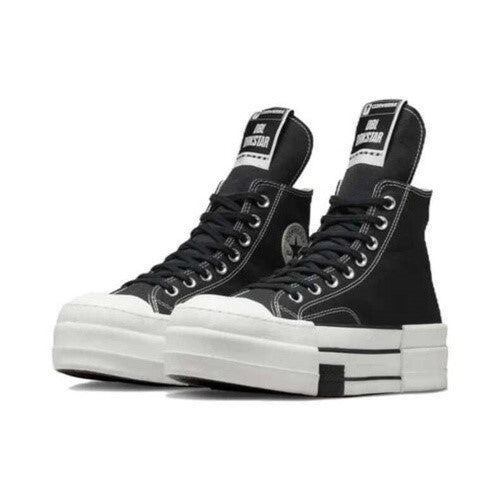 Converse Drkshdw Chuck Taylor All Star Dbl Drkstar Hi Rick Owens Drkstar Black