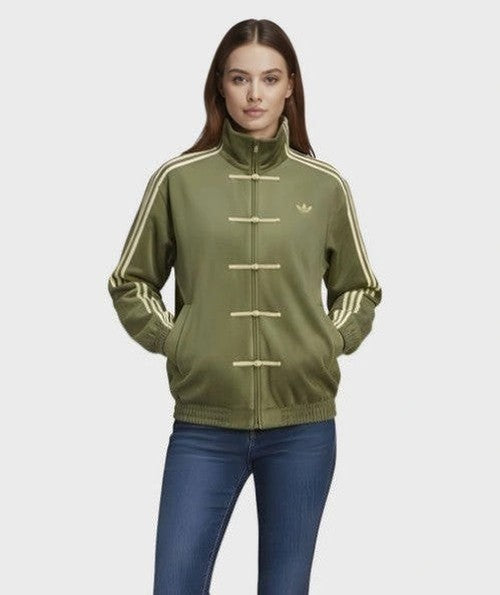 Adidas Tang Jacket felpa Chinese New Year verde oliva