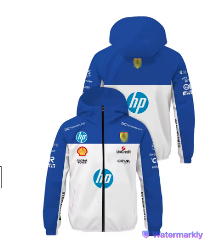 Giacca Scuderia F1 Team Racing azzurro/bianco