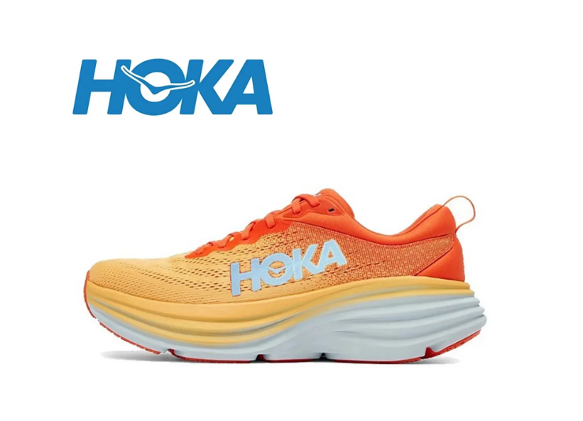 Hoka Bondi 8 arancione