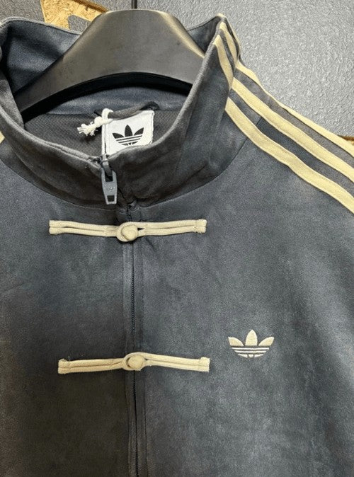 Adidas Tang Jacket felpa Chinese New Year grigio fumo