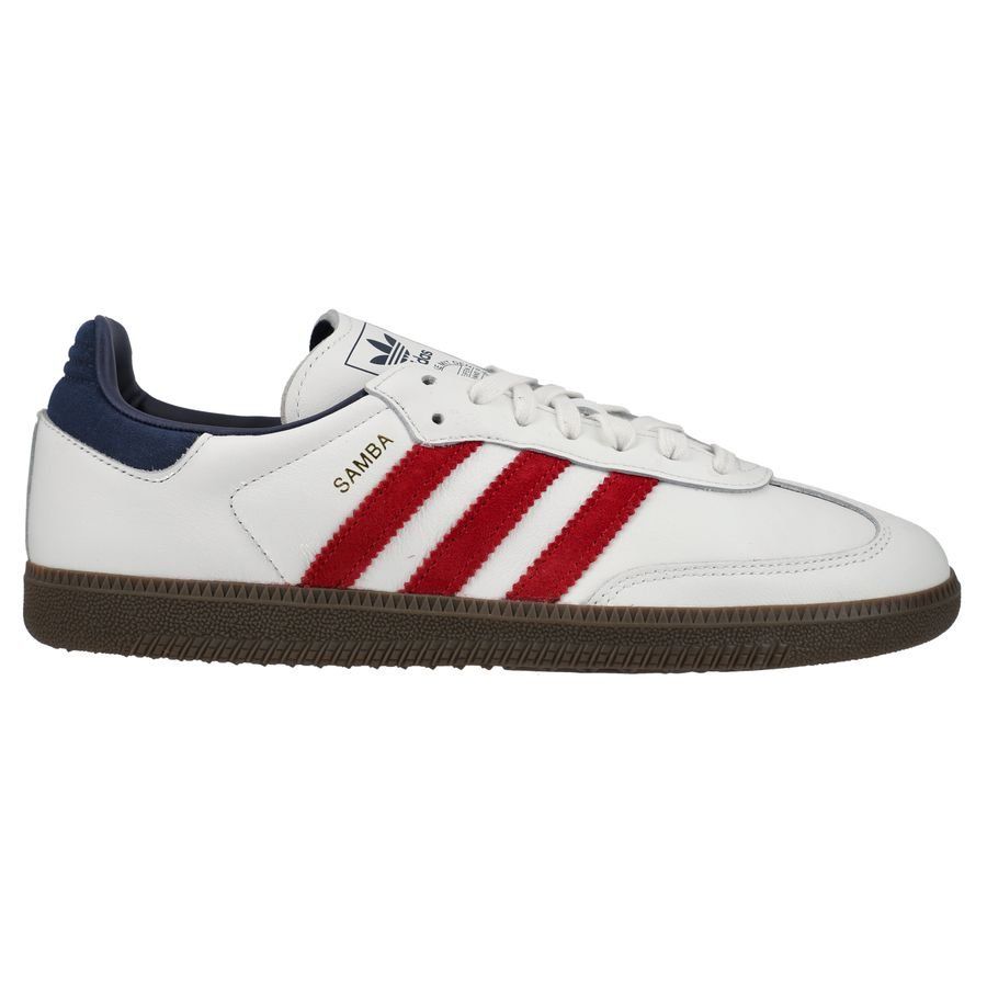 Adidas Samba Og-Core bianco/rosso/night indaco uomo-donna