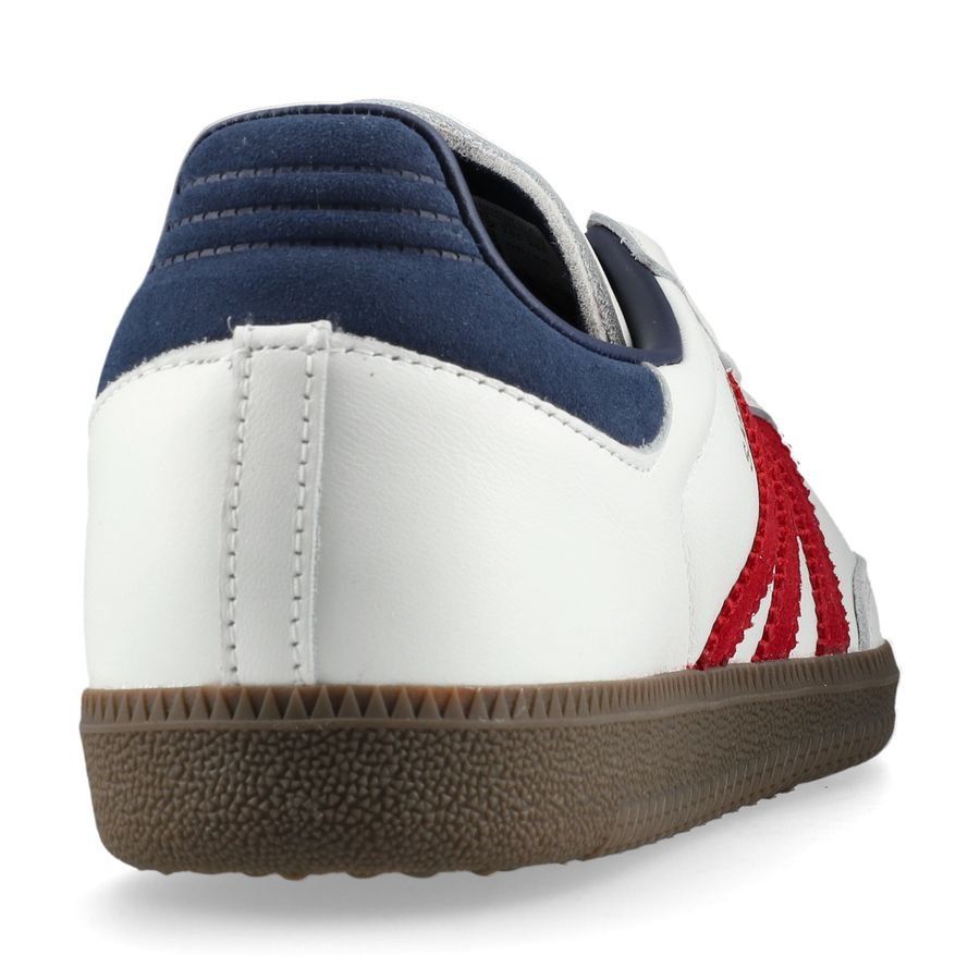 Adidas Samba Og-Core bianco/rosso/night indaco uomo-donna