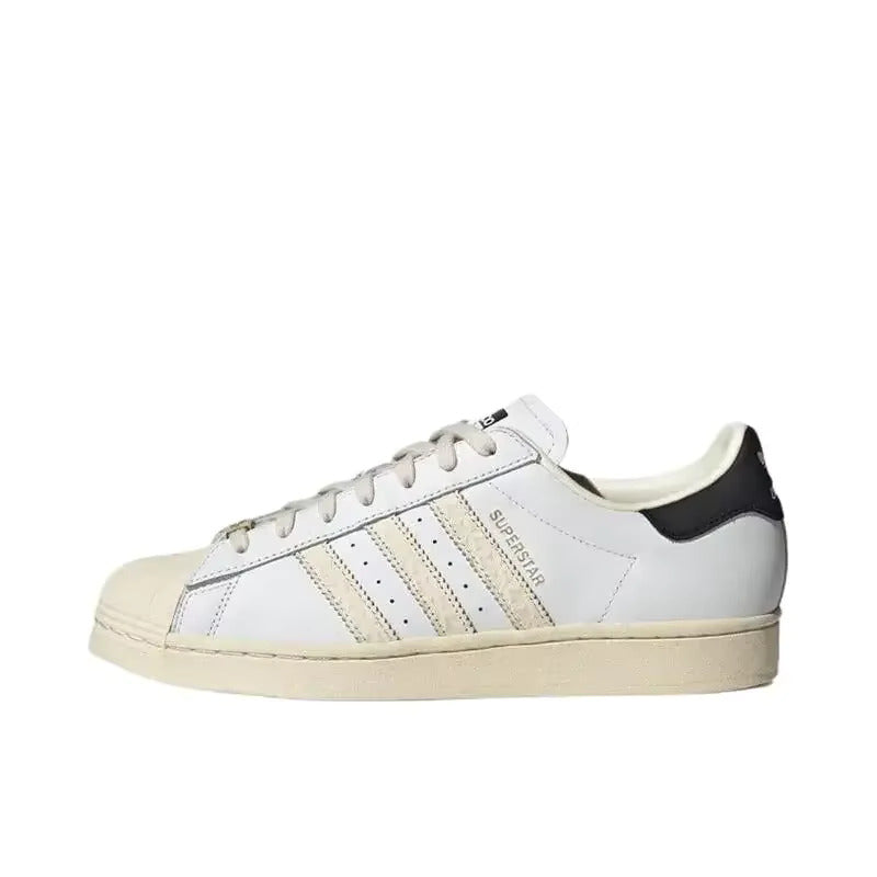 Adidas Originals Superstar bianco stripes beige (articolo destinato al mercato estero)