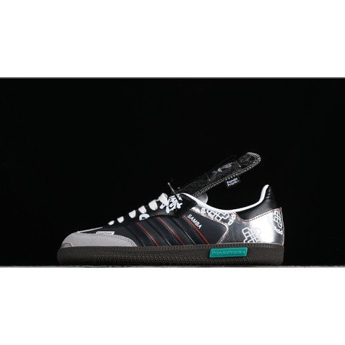 Adidas Samba Originals OG Panda Prank Special Edition Silver Black