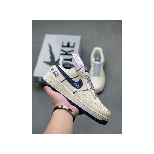 Nike Air Force 1 07 Low x Stussy beige blue
