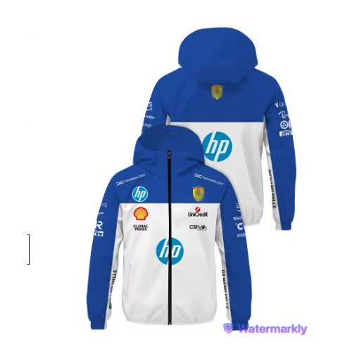 Giacca Scuderia F1 Team Racing azzurro/bianco