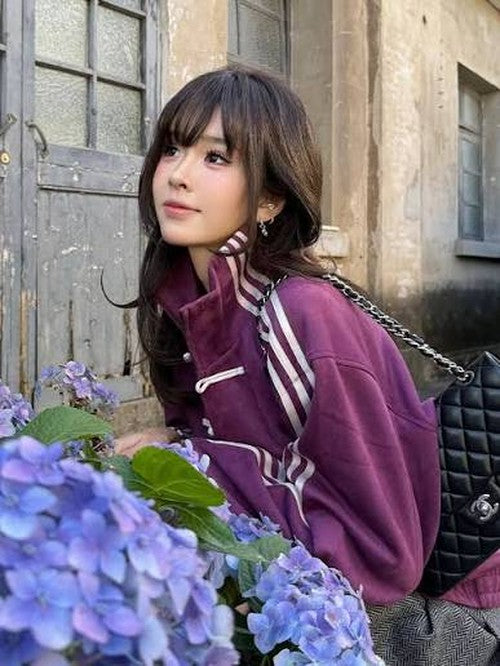 Adidas Tang Jacket felpa Chinese New Year Purple