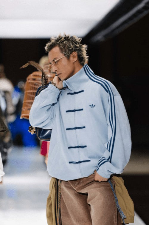 Adidas Tang Jacket felpa Chinese New Year celeste