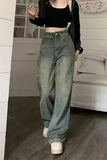 Y2K Jeans Larghi Donna - Stile Streetwear Anni '90